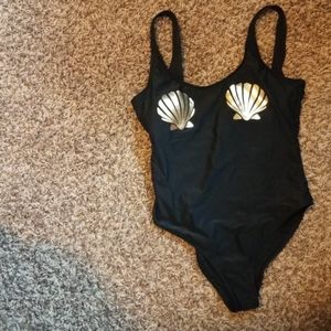 Swimsuit seashells